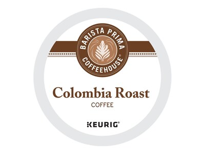 Barista Prima Colombian Coffee Keurig® K-Cup® Pods, Medium Dark Roast, 24/Box (6613)