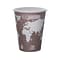 Eco-Products World Art Hot Cups, 8 Oz., Brown/White, 1000/Carton (EP-BHC8-WA)