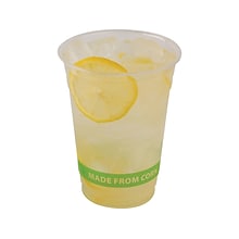 Eco-Products GreenStripe Cold Cups, 12 Oz., Transparent/Green, 50/Pack (EP-CC12-GS)