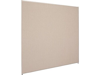 HON Verse Panel, 60W x 60H, Light Gray Finish, Gray Fabric (BSXP6060GYGY)