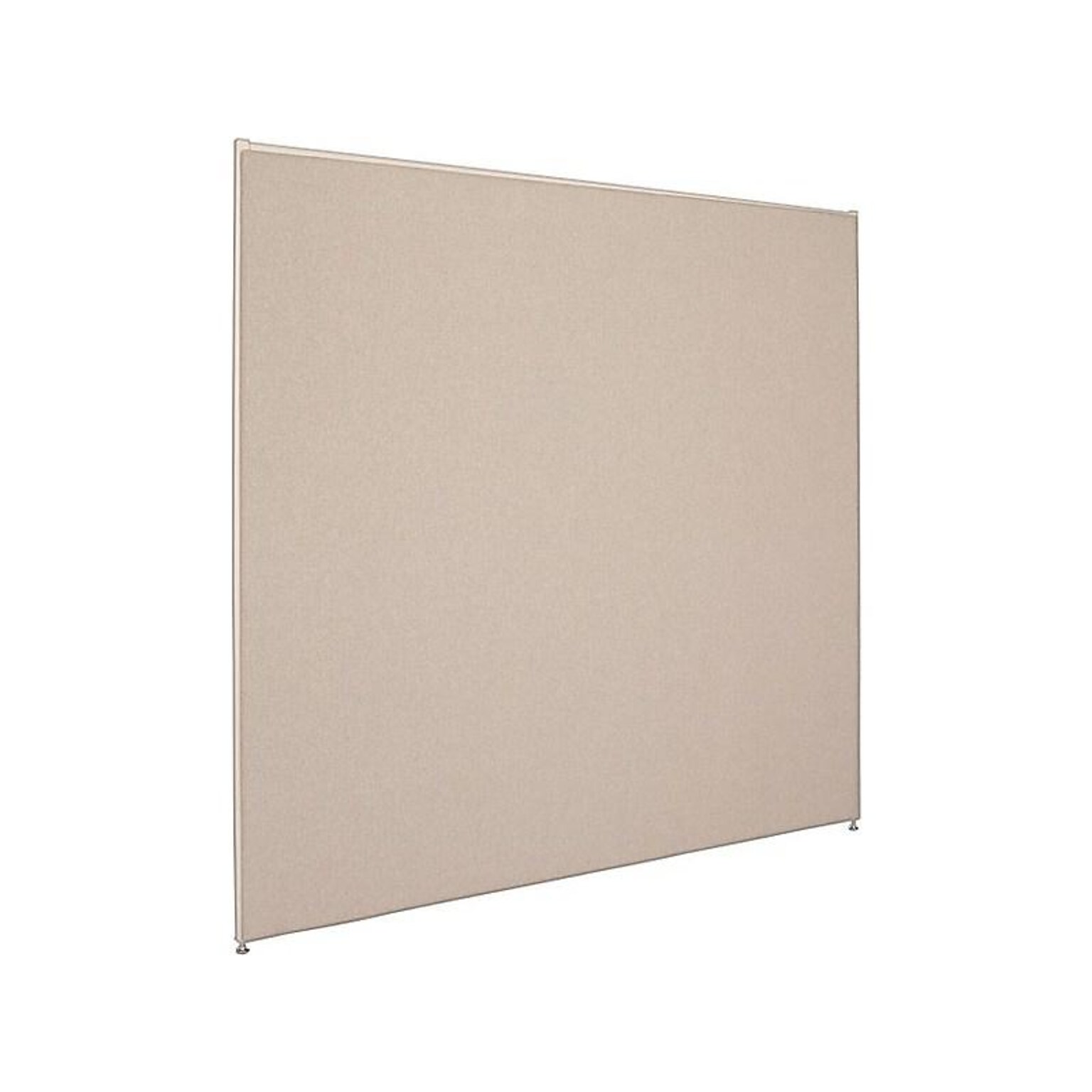 HON Verse Panel, 60W x 60H, Light Gray Finish, Gray Fabric (BSXP6060GYGY)