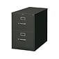 HON 310 Series 2-Drawer Vertical File Cabinet, Legal Size, Lockable, 29"H x 18.25"W x 26.5"D, Black (HON312CPP)