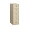 HON 310 Series 5-Drawer Vertical File Cabinet, Legal Size, Lockable, 60H x 18.25W x 26.5D, Putty