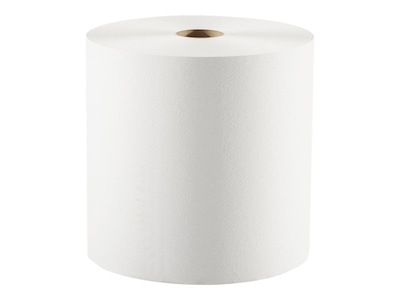 Pacific Blue Select Recycled Hardwound Paper Towels, 1-ply, 1000 ft./Roll, 6 Rolls/Carton (26100)