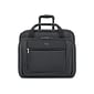 Solo New York Midtown Bryant Laptop Rolling Briefcase, Black Polyester (PT136-4)