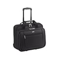 Solo New York Midtown Bryant Laptop Rolling Briefcase, Black Polyester (PT136-4)