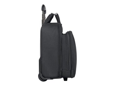 Solo New York Midtown Bryant 17.3 Polyester Rolling Laptop Bag Black PT136 4 Quill