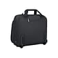 Solo New York Midtown Bryant Laptop Rolling Briefcase, Black Polyester (PT136-4)