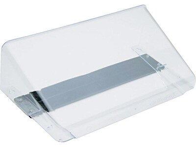 Deflect-O DocuPocket 1 Pocket Plastic Letter Size Wall File, Clear (73101)