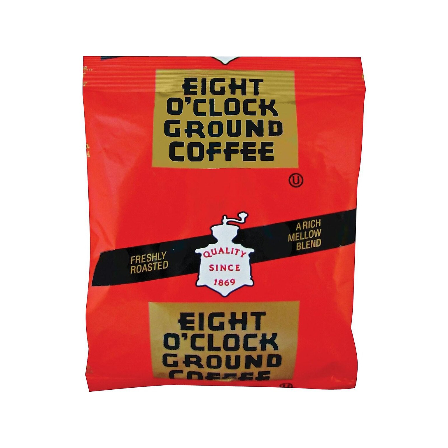 Eight OClock Original Blend Coffee Packs, 1.5 oz., Medium Roast, 42/Carton (COF320820)