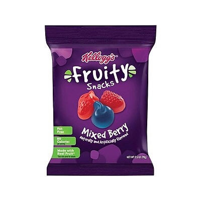 Kellogg's Fruity Snack Mixes, Berry, 2.5 oz., 48/Carton (FAR80745ARN)