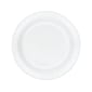 Dart Concorde Polystyrene Plates, White, 500/Carton (10PWC)