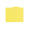 Smead Card Stock Heavy Duty Classification Folders, 2 Expansion, Letter Size, 2 Dividers, Yellow, 1