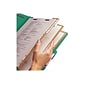 Smead Pressboard Classification Folders with SafeSHIELD Fasteners, 3" Expansion, Letter Size, 3 Dividers, Green, 10/Box (14097)