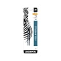 Zebra JK-Refill Gel-Ink Pen Refill, Medium Tip, Black Ink, 2/Pack (88112)