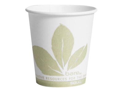 Solo Bare® Eco-Forward® Cold Cups, 3 Oz., Multicolor, 100/Pack (44BB-JD110)