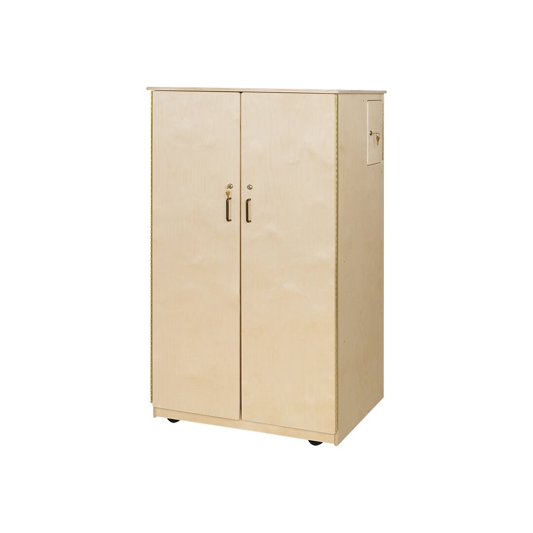 Wooddesigns Teacher S Locking 61 Baltic Birch Hardwood Storage