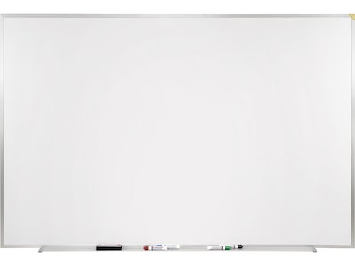 Luxor 72x48 Double-Sided Mobile Magnetic Whiteboard - 1 Pack