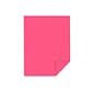 Astrobrights 65 lb. Cardstock Paper, 8.5" x 11", Plasma Pink, 250 Sheets/Pack (WAU22129)
