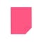 Astrobrights 65 lb. Cardstock Paper, 8.5 x 11, Plasma Pink, 250 Sheets/Pack (WAU22129)