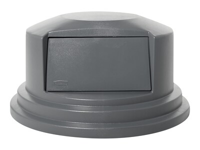 Rubbermaid BRUTE Outdoor Lid, Gray Resin, 55 Gal. (FG265788GRAY)