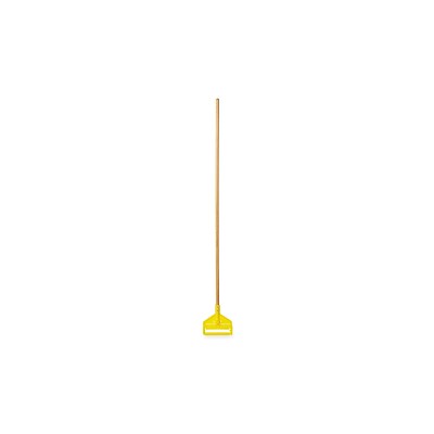 Rubbermaid Commercial Products Invader 60 Wood Wet Mop Handle, Natural (FGH116000000)