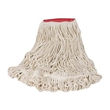 Rubbermaid Super Stitch Mop Head, Tailband (FGD25306WH00)