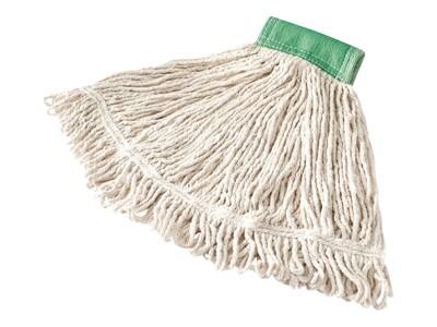 Rubbermaid Super Stitch Mop Head, Tailband (FGD25206WH00)
