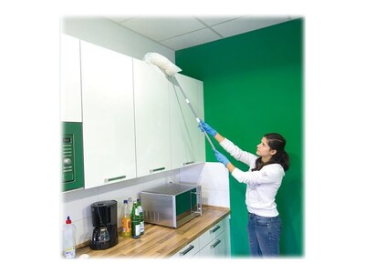 Unger ProDuster Microfiber Refills, White, 50/Pack (DS50Y)