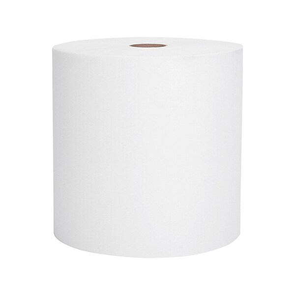 Scott Essential Recycled Hardwound Paper Towels, 1-ply, 1000 ft./Roll, 6 Rolls/Carton (01005)