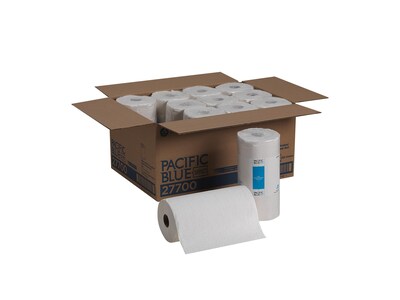 Pacific Blue Select Jumbo Paper Towels, 2-ply, 250 Sheets/Roll, 12 Rolls/Pack (27700)