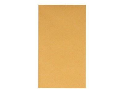 Quality Park Gummed Currency Envelopes, 2 7/8 x 5 1/4, Brown, 500/Box (QUA50560)