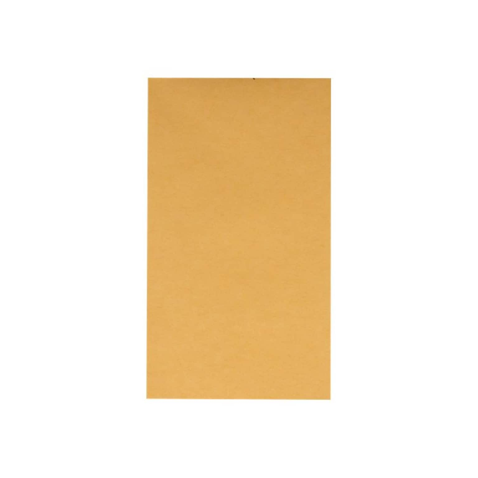 Quality Park Gummed Currency Envelopes, 2 7/8 x 5 1/4, Brown, 500/Box (QUA50560)