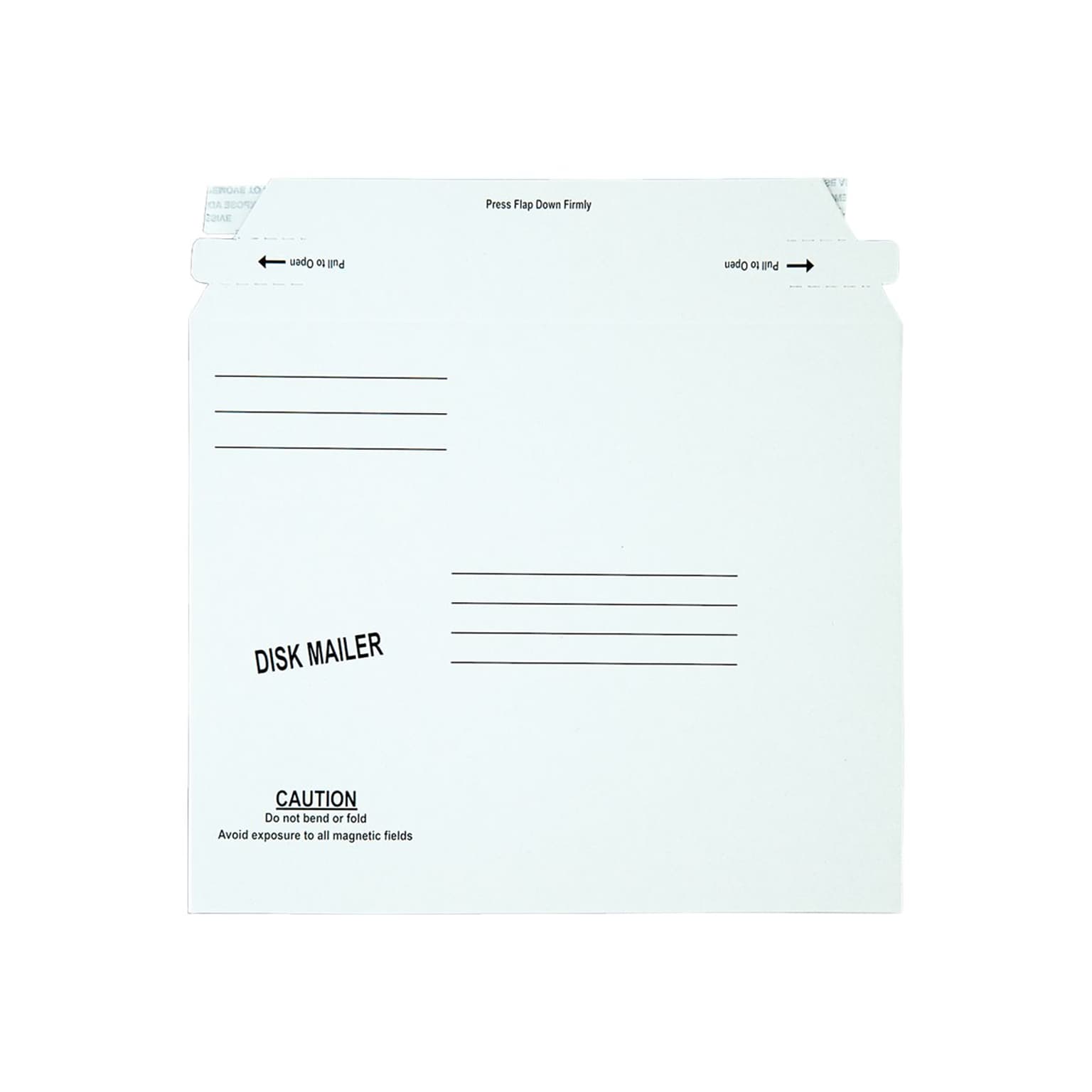 6.06 x 7.5 Self Seal Fiberboard Mailers, CD/DVD, 100/Carton (QUA64117)