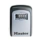 Master Lock 5-Key Combination Safe, Black/Silver (5401D)