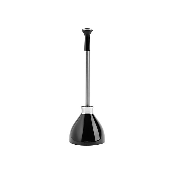 simplehuman Stainless Steel Toilet Plunger (BT1086)