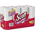 Scott Choose-A-Sheet Kitchen Roll Paper Towels, 1 Ply, 102 Sheets/Roll, 8 Mega Rolls/Pack (12219)