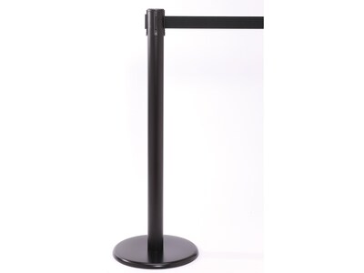 QPro 250 Crowd Control Post, Black (PRO250B-BK)