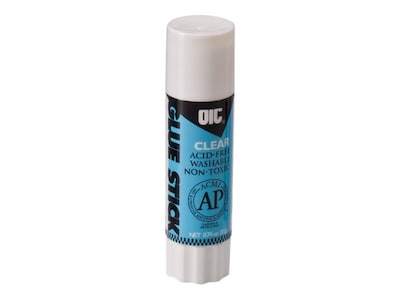 Officemate Washable Glue Sticks, 0.74 oz. (50002)