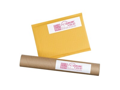 Avery Postage Meter Inkjet Shipping Labels, 1 25/32 x 6, White, 60 Labels Per Pack (5289)