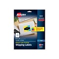 Avery Inkjet Shipping Labels, 3-1/3 x 4, White, 6 Labels/Sheet, 20 Sheets/Pack, 120 Labels/Pack (8