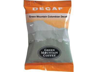 Green Mountain Colombian Decaf Ground Coffee, Medium Roast, 50/Carton (5531)