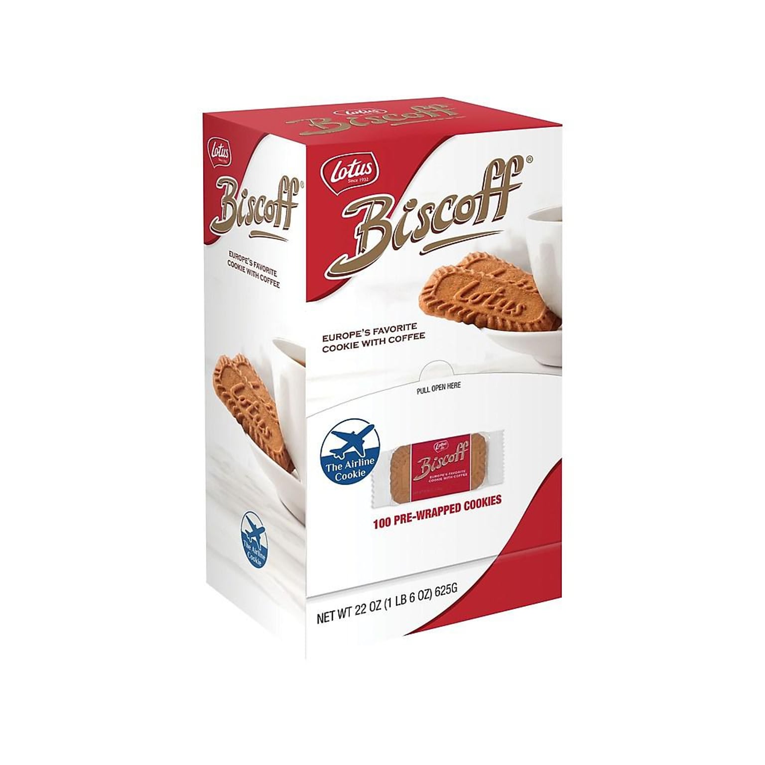 Lotus Biscoff Caramel Cookies, 0.22 oz., 100/Box (LOT456268)