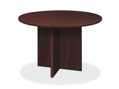 HON Foundation 47Dia. Round Conference Table, Mahogany Laminate (HONLMC48DN)