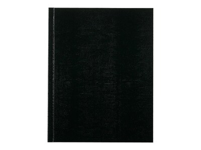 Blueline Executive Hardcover Journal, 7.25 x 9.25, College Ruled, Black, 150 Pages (A7.BLK)