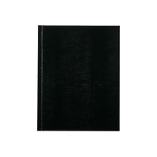 Blueline Executive Hardcover Journal, 7.25 x 9.25, College Ruled, Black, 150 Pages (A7.BLK)