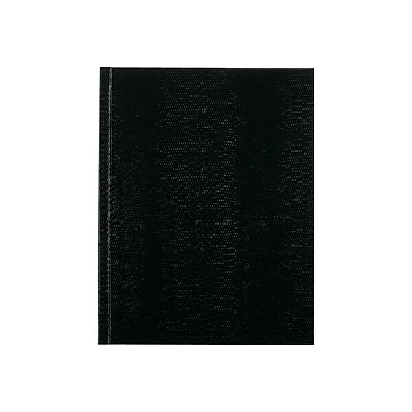 Blueline Executive Hardcover Journal, 7.25 x 9.25, College Ruled, Black, 150 Pages (A7.BLK)