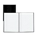 Blueline Executive Hardcover Journal, 7.25 x 9.25, College Ruled, Black, 150 Pages (A7.BLK)
