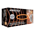 AMBITEX N6201T Series Powder Free Orange Nitrile Gloves, Medium, 1000/Carton (NMD6201T)