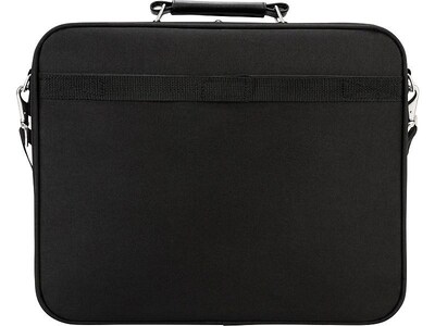 Targus Traditional Notepac Laptop Briefcase, Black Polyester (OCN1)